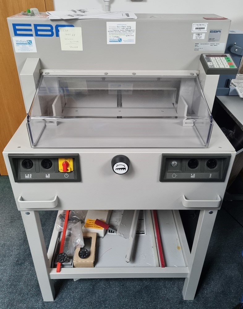EBA 485EP Electric Guilitine