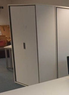 Tambour - Full Height - White