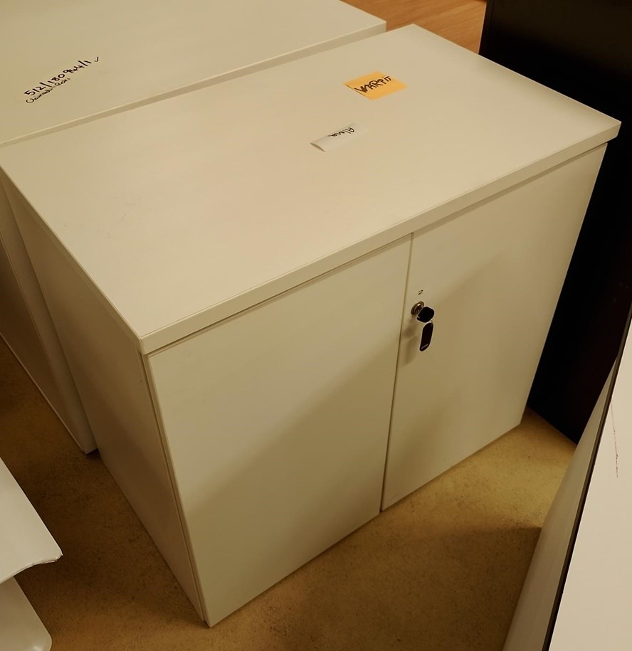 White cabinet