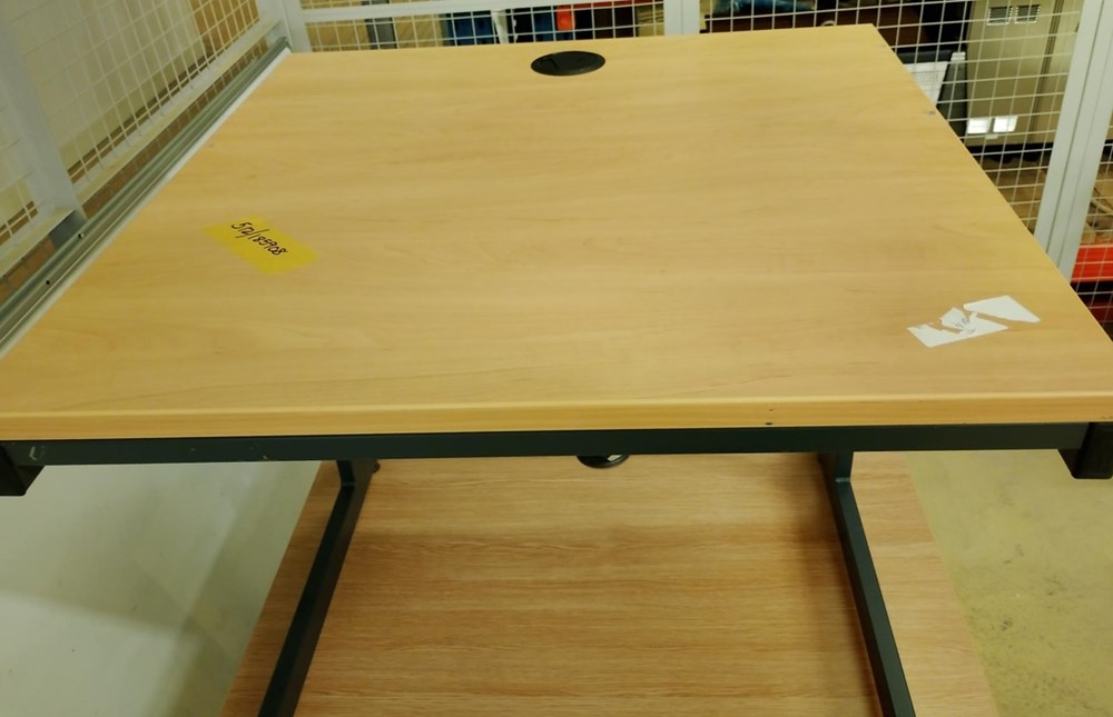 Small wood desk