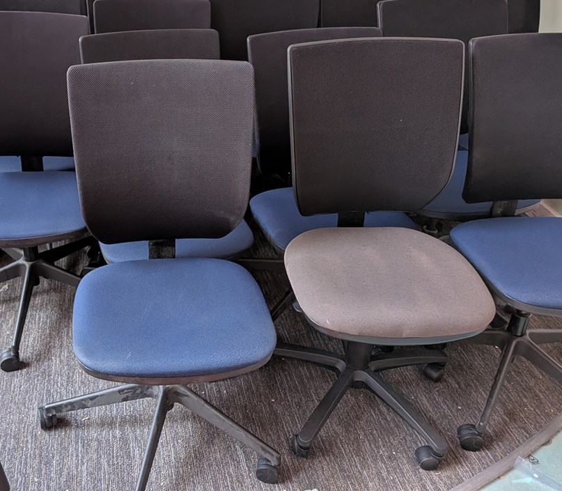 Office Chairs - Blue 