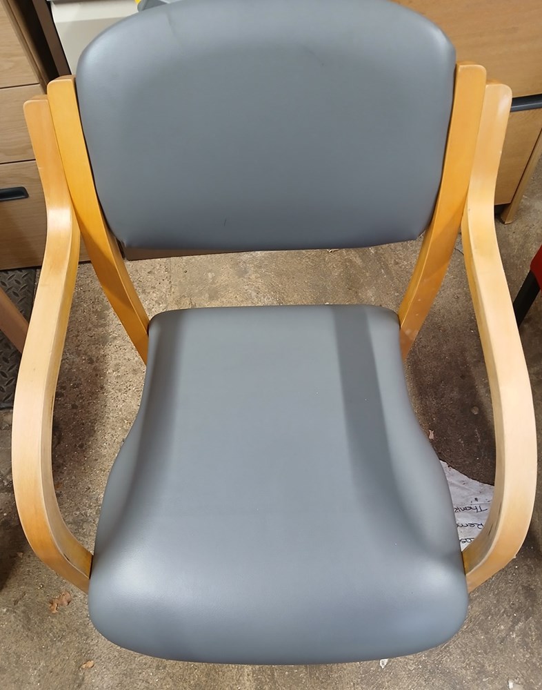 Waiting room style chair