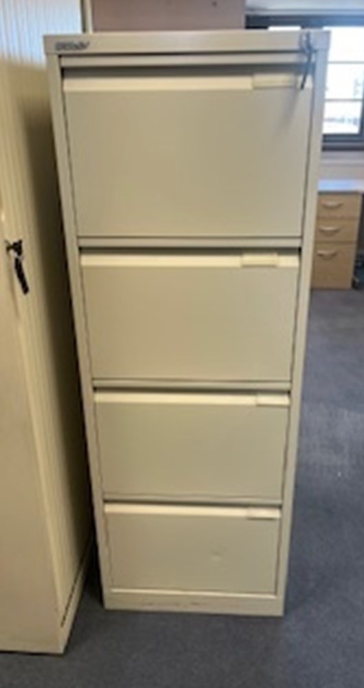Metal Filling Cabinets - 4 Drawers