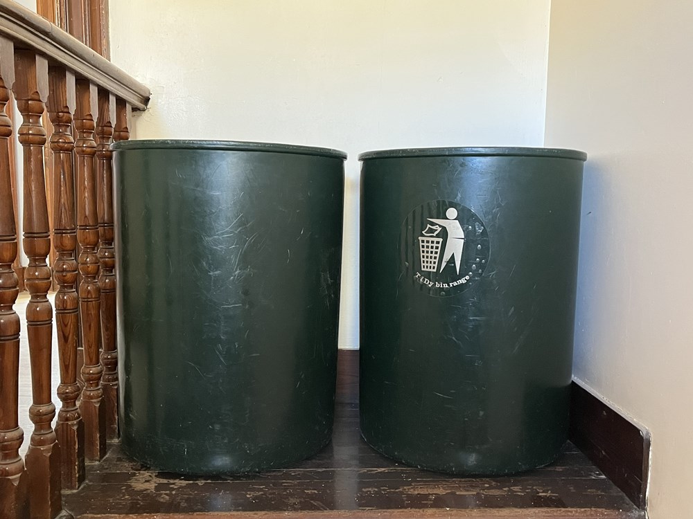 2 Large Waste Bins