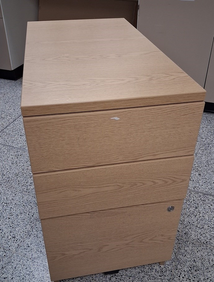 Wooden store cupboard