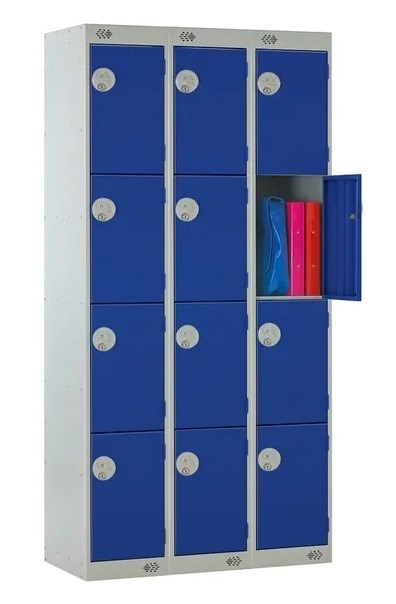 3 Column Metal Locker