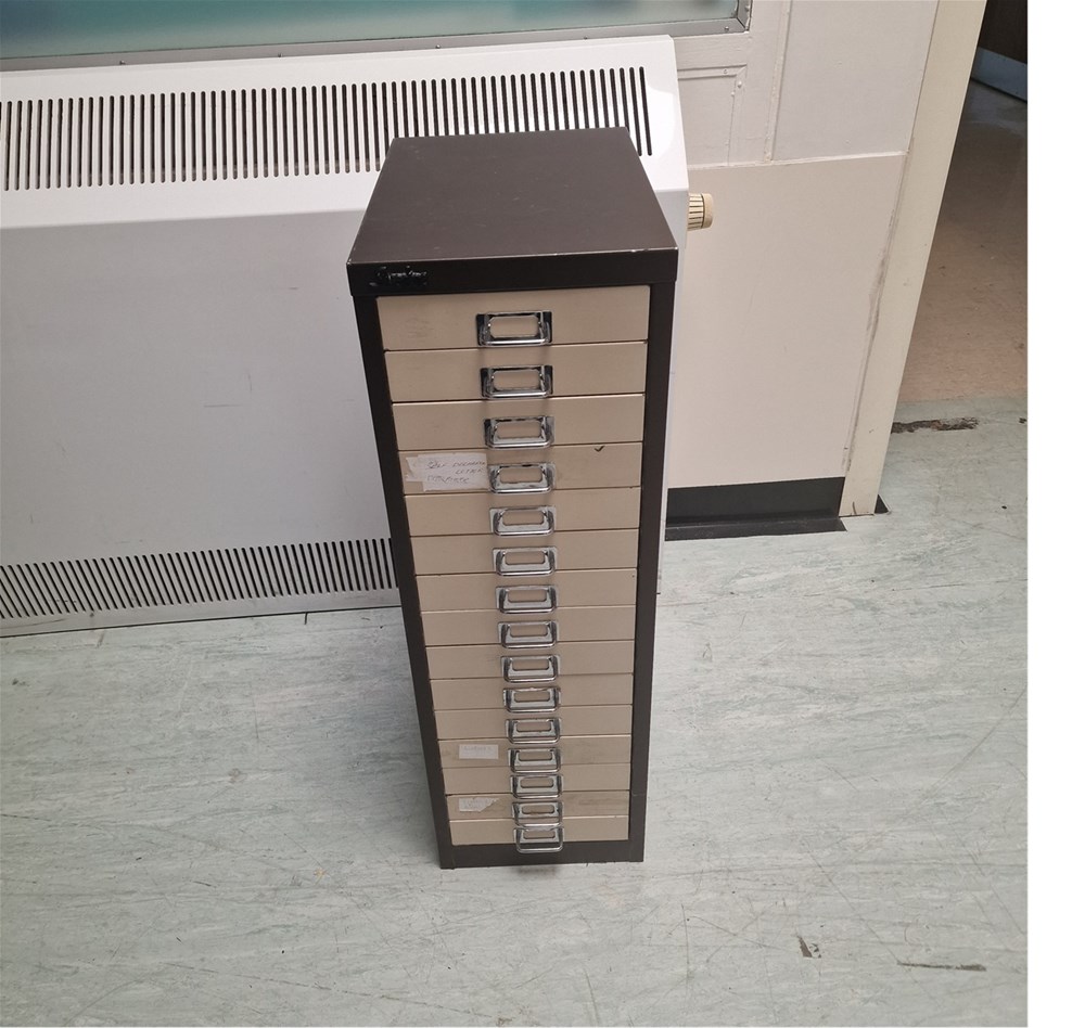 1 x 15 Drawer Cabinet 