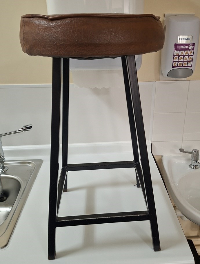 Brown 'Bar' Stool
