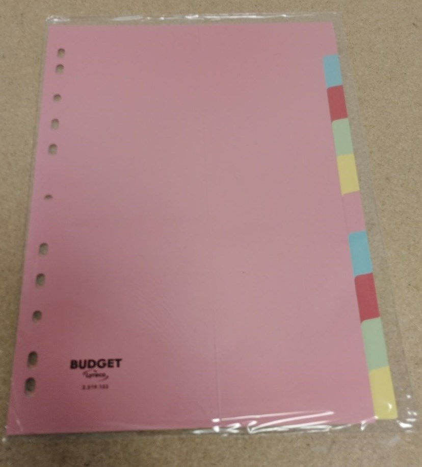 A4 Index card packs