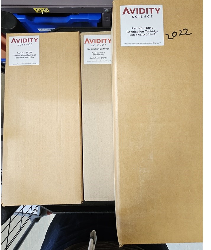 TC010 – Sanitisation cartridge x3