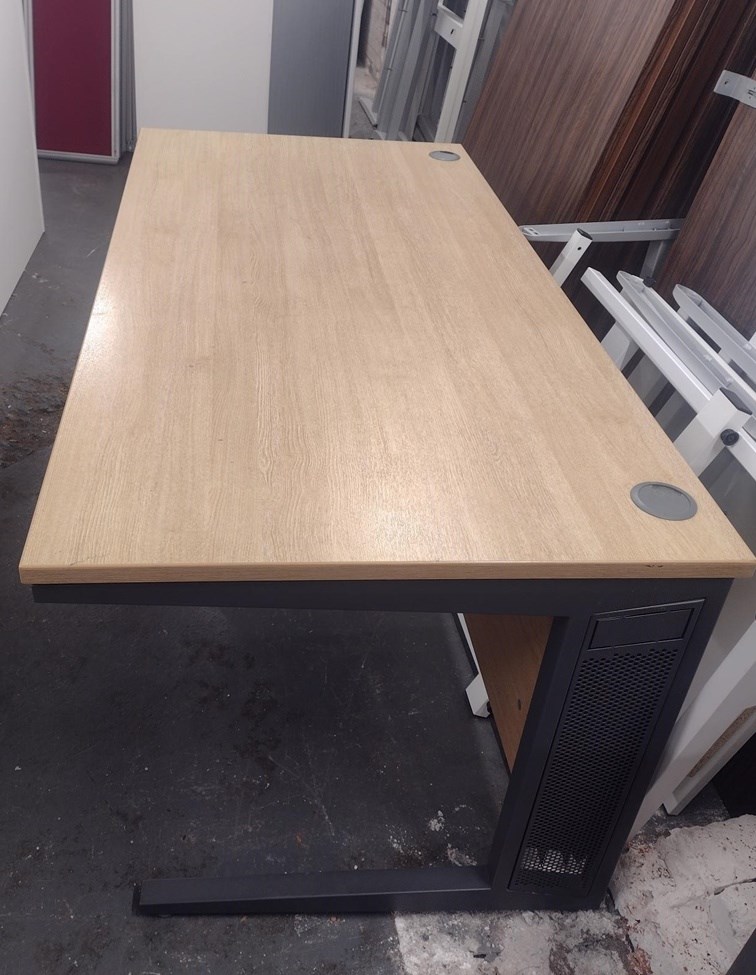 Wood colour desk