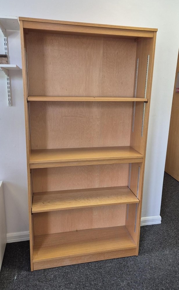 Oak Coloured Bookcase