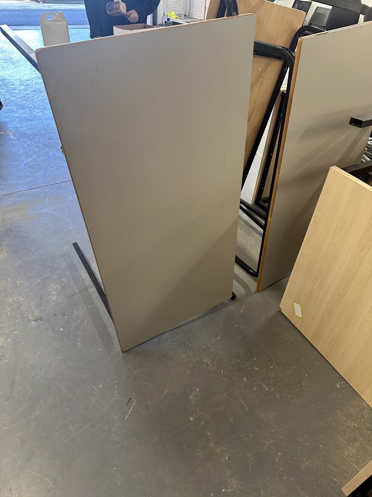 White Top wooden desks 