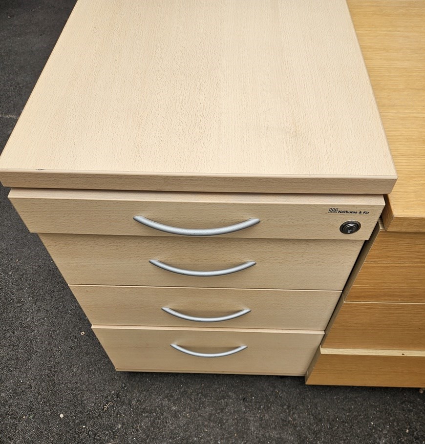4 drawer pedestal