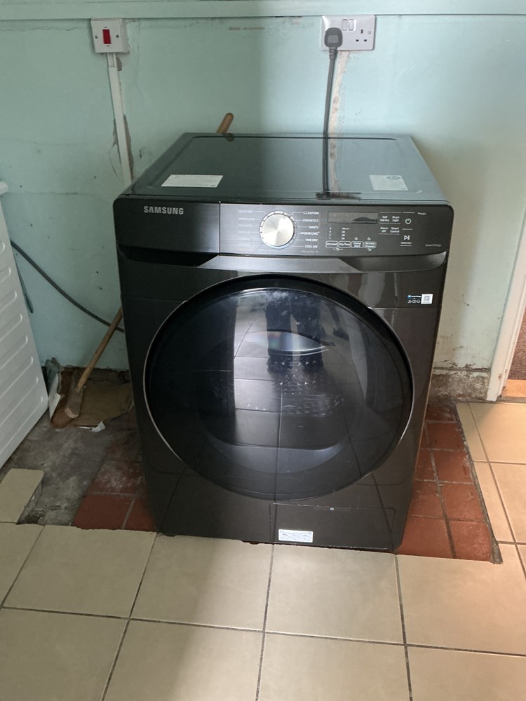 Large tumble dryer