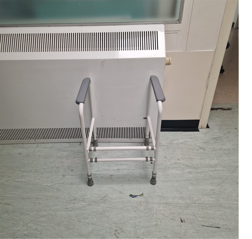 Adjustable Toilet Frame