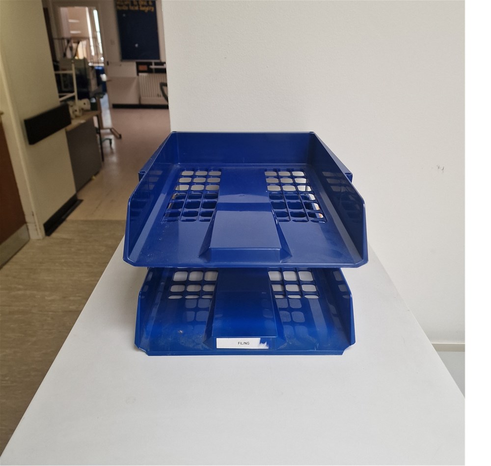 1 x Plastic Letter Trays A4 size