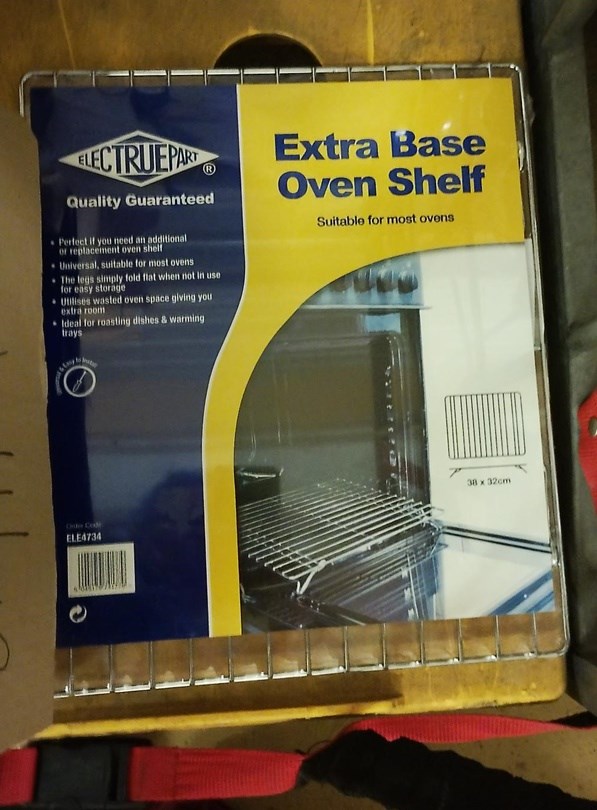Extra oven rack