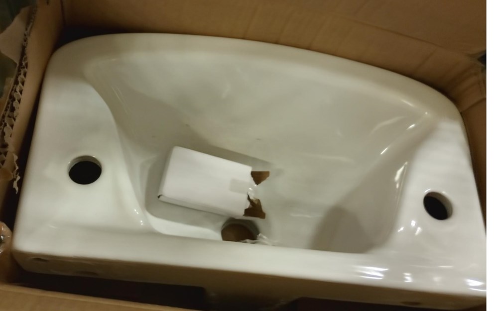Hand basin k-Vit Proton 2TH