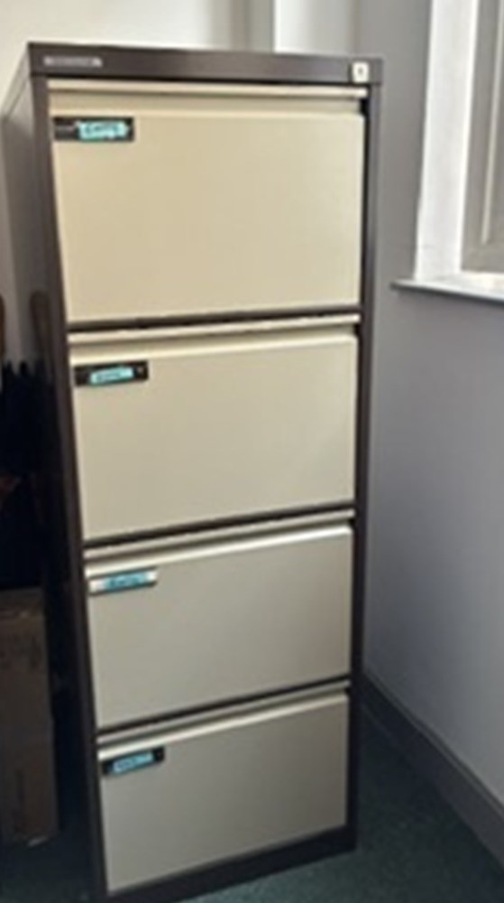 4 drawer filing cabinet