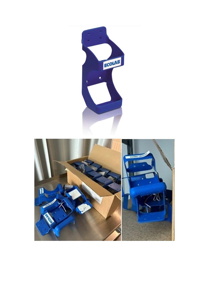 Ecolab 500ml Bracket Blue