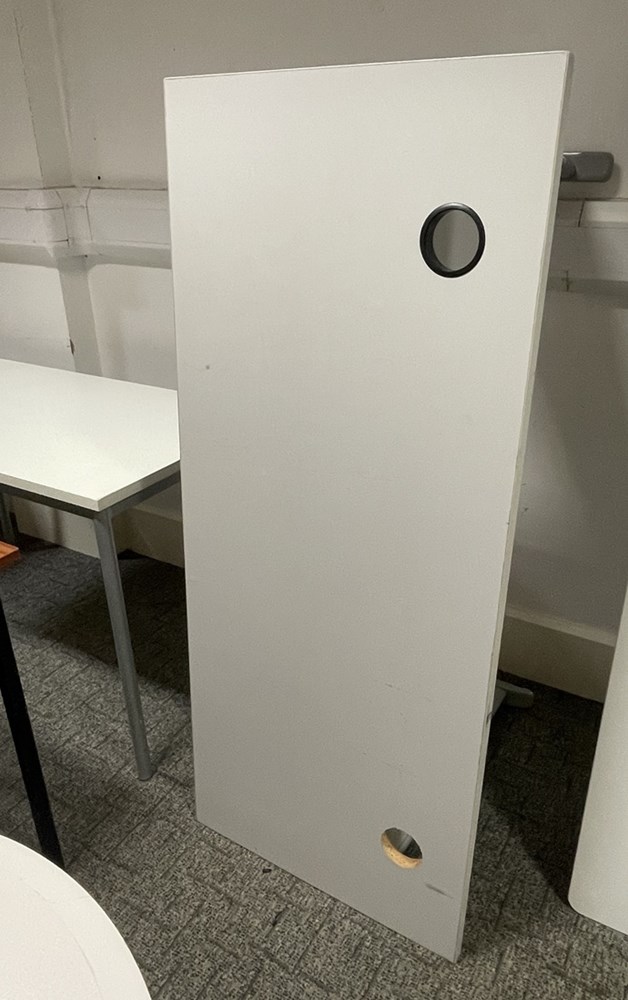 White desk