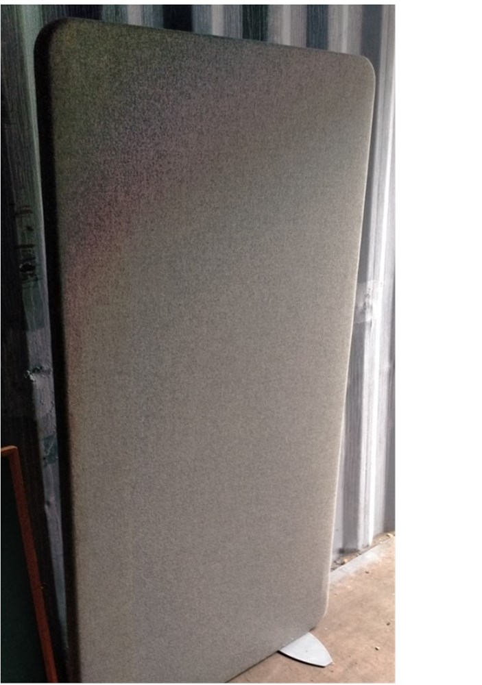Tall desk divider