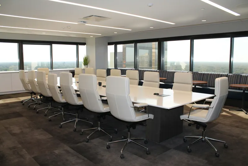 White Leather Office Chairs with Chrome Base - Bulk Lot