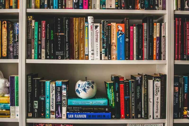 Large Fiction Book Collection - 60+ Mixed Titles