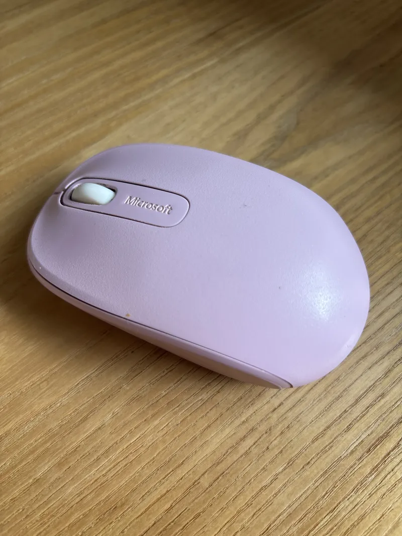 Microsoft Wireless Mouse - Pink