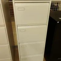 4-Drawer Filing Cabinet – White