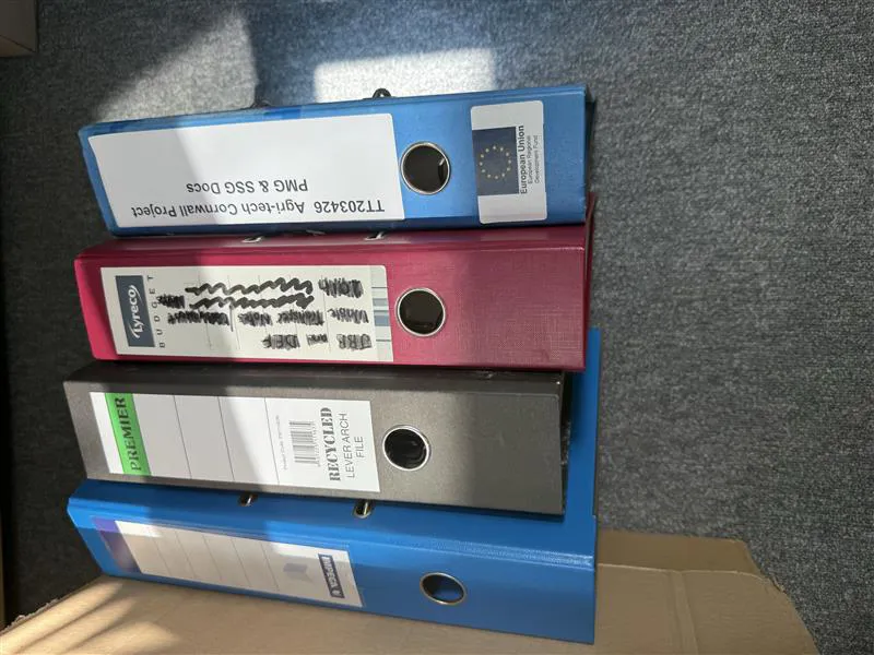 Variety of Lever Arch Files