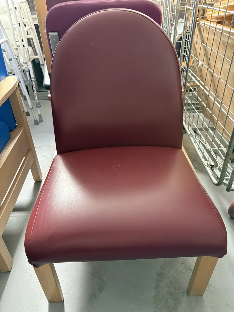 Burgundy Chair