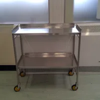 Stainless steel trolley