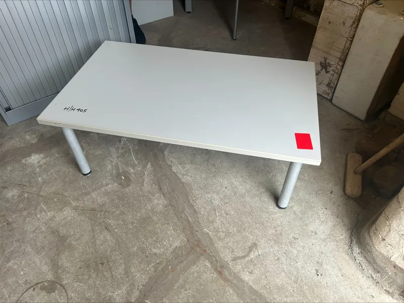 Low White Coffee Table