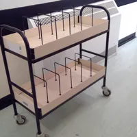 Medical notes trolley