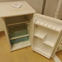 Small Under-Counter Refrigerator - Cream/White