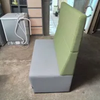 Modular Reception/Waiting Seating - Green and Grey Upholstered