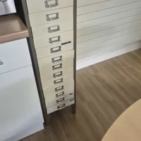Metal Filing Cabinet - 16 Drawer Storage Unit