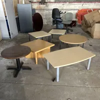 Mixed Office & Cafe Tables - Quantity 6