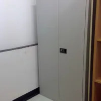 Light Grey 2-Door Storage Cabinet