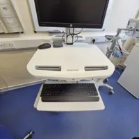 ERGOTRON Height Adjustable Monitor/Laptop Stand - White