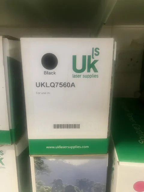 UK Laser Supplies Black Toner Cartridge UKLQ7560A