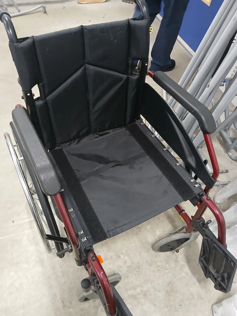 Wheelchair - black - no cushion