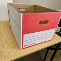 Office Depot Red Storage/Archive Box