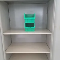 Stackable Storage Bins - Turquoise/Mint Green - 2 Units