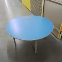 TEST, DO NOT CLAIM Blue Round Table - Diameter approximately 1100mm