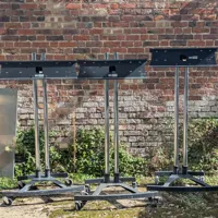 Mobile TV stand on wheels (Qty 3)