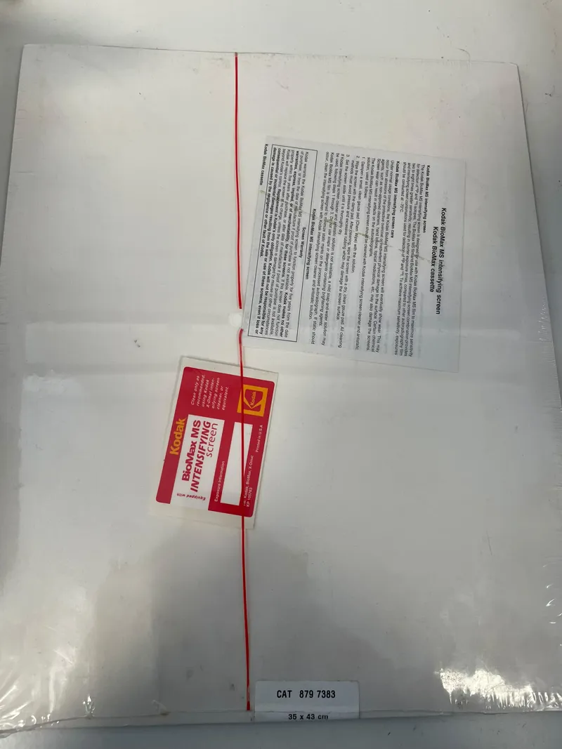 Kodak Biomax intensifiying screen