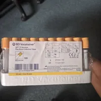 Expired BD Vacutainer SST II Advance Plus Blood Collection Tubes (100 pack)